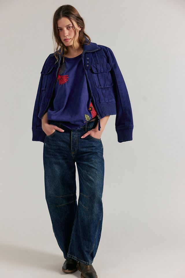 Denim and Bone Hummingbird Tunic #3