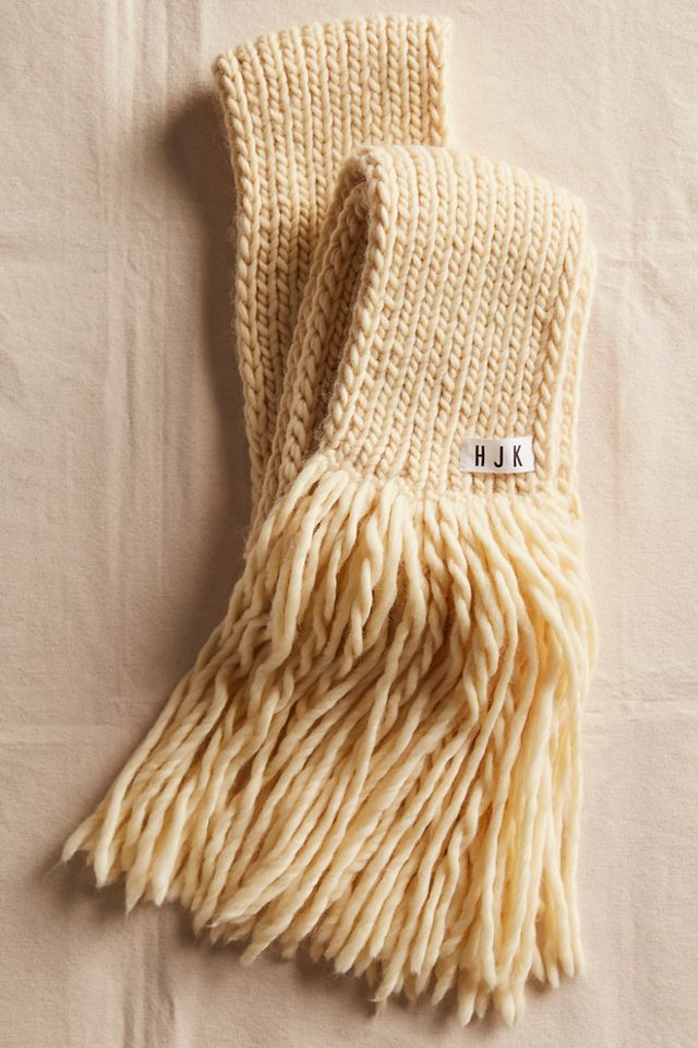 HJK Studio Tassel Scarf