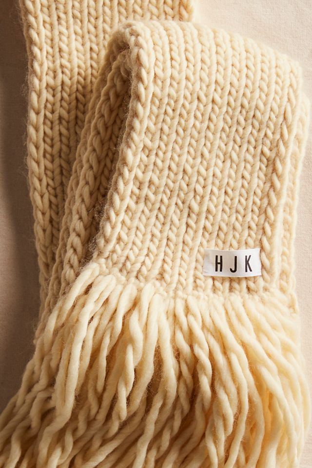 HJK Studio Tassel Scarf #1