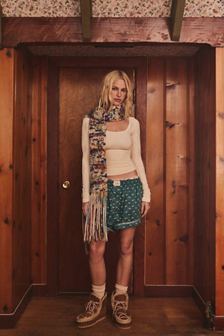 HJK Studio Tassel Scarf at Free People