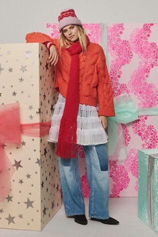 HJK Studio Tassel Scarf