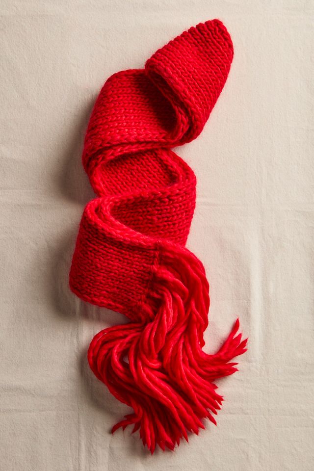 HJK Studio Tassel Scarf #1