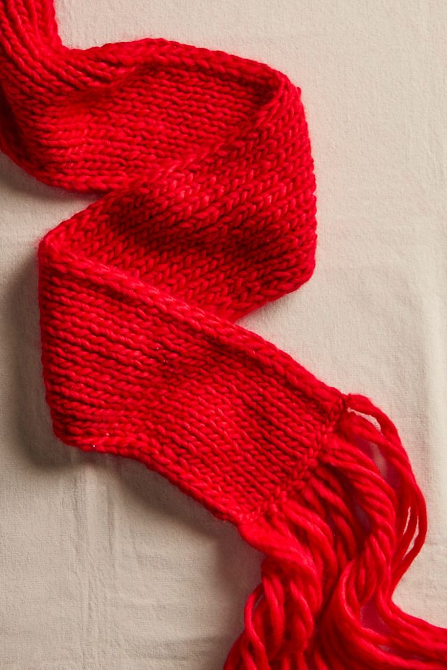 HJK Studio Tassel Scarf #3