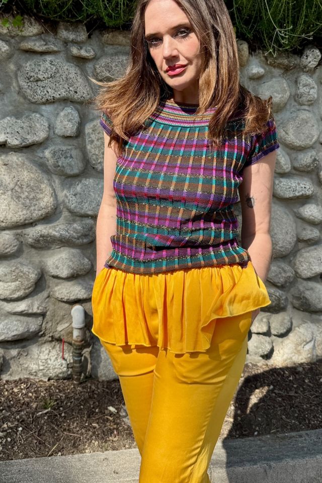 Creatures of Comfort Ruffled Waist Silk Pants Selected by Personal Choice #3