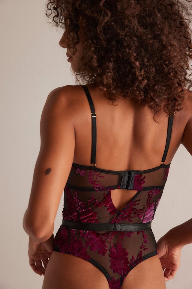 Kilo Brava Burnout Underwire Bodysuit #1