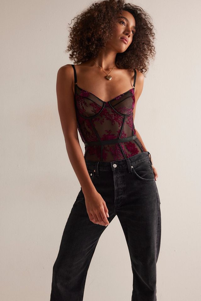 Kilo Brava Burnout Underwire Bodysuit #2