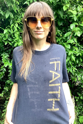 Vintage George Micheal "Faith" Tee Selected by Cherry