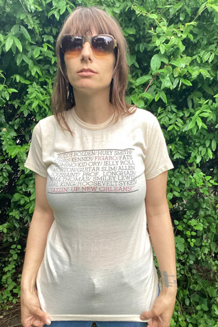Vintage 1970s New Orleans Jazz Tee Selected by Cherry