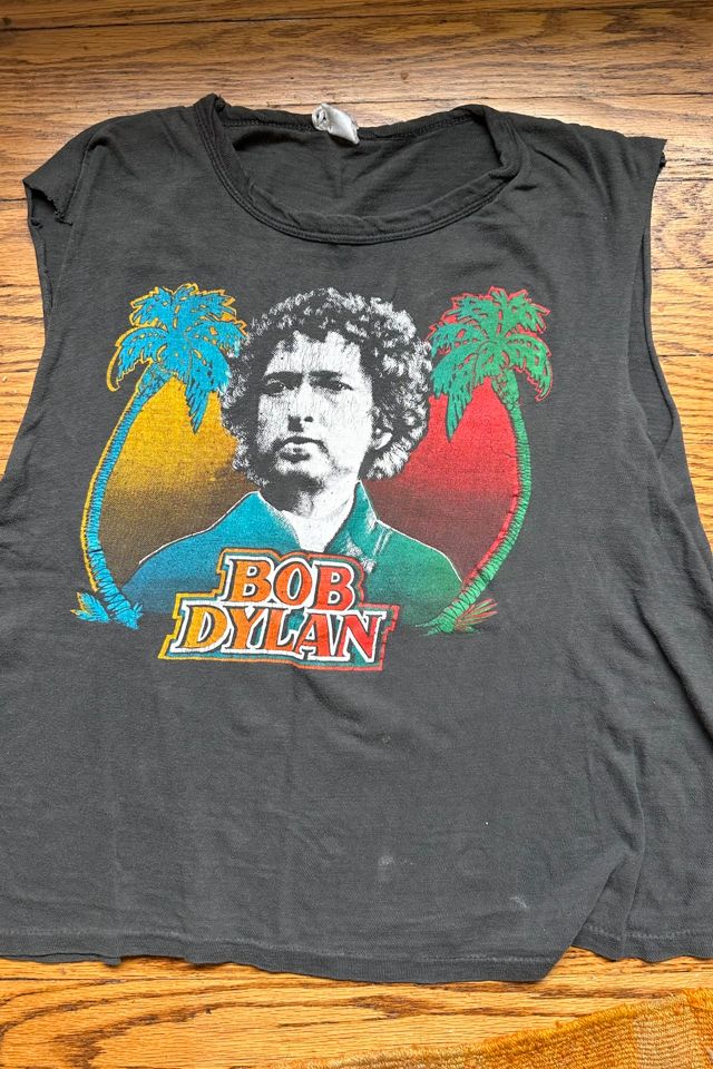 Vintage 1980s Bob Dylan Sleeveless Tee Selected by Cherry #1
