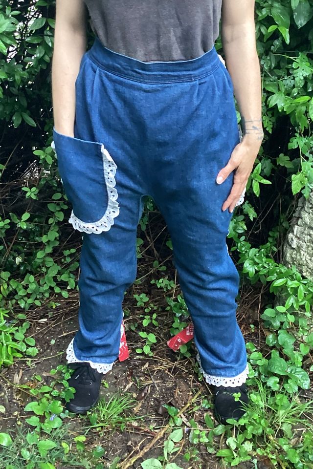 Vintage 1960s Denim and Bandana Ruffled Chaps Selected by Cherry #3