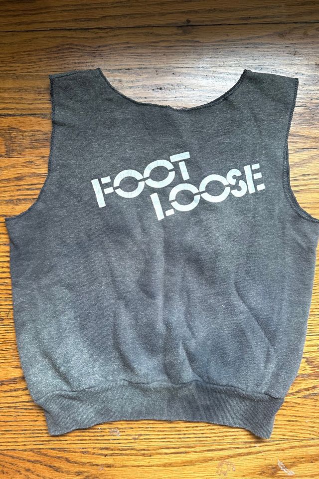 Vintage 1984 Foot Loose Faded Sleeveless Sweatshirt Selected by Cherry #1