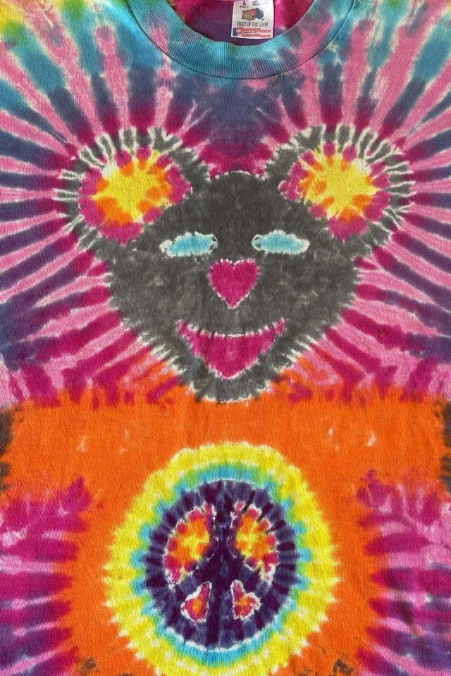 Vintage 1990's Handmade Grateful Dead Tie-Dye T-shirt Selected By Afterlife Boutique #2