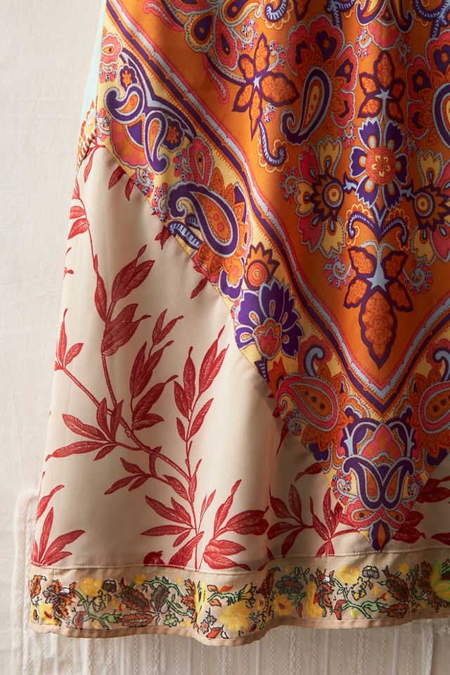 FP MART: Vintage: The Originals Floral and Paisley Printed Midi Skirt #2