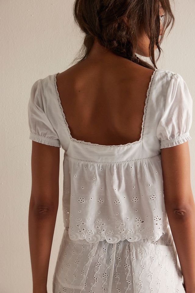 Frankies Bikinis Princess Gauze Sleep Top #1