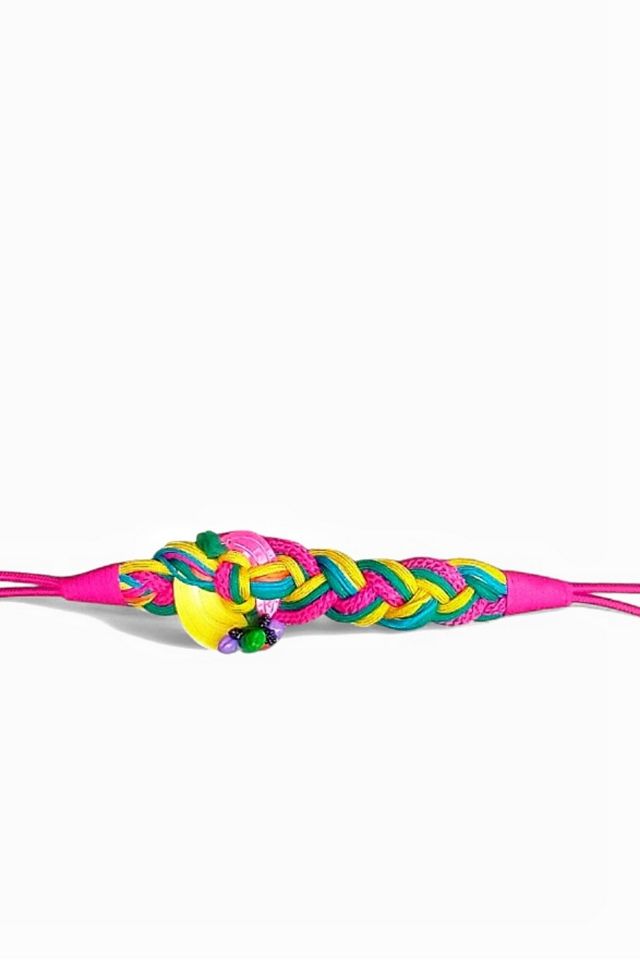 1980's Rainbow Fruit Woven Belt Selected by Garbage Soup #1