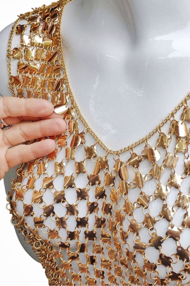 Paco Rabanne Space Age Chainmail Top Selected by Garbage Soup #3