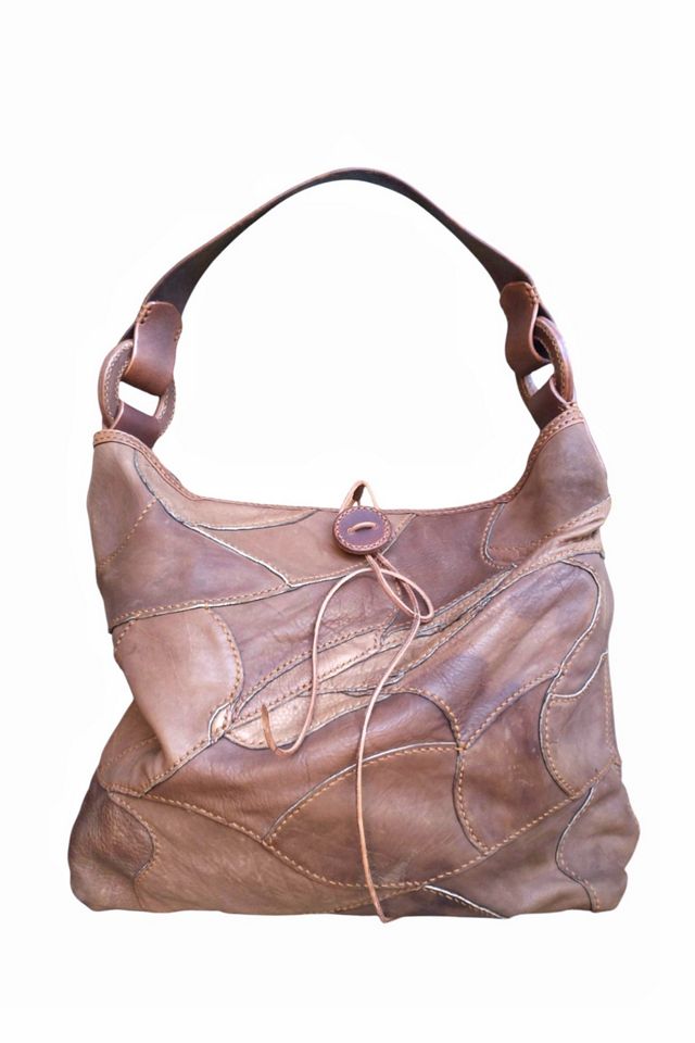 Patchwork Leather Large Tote Bag Selected by Garbage Soup #1