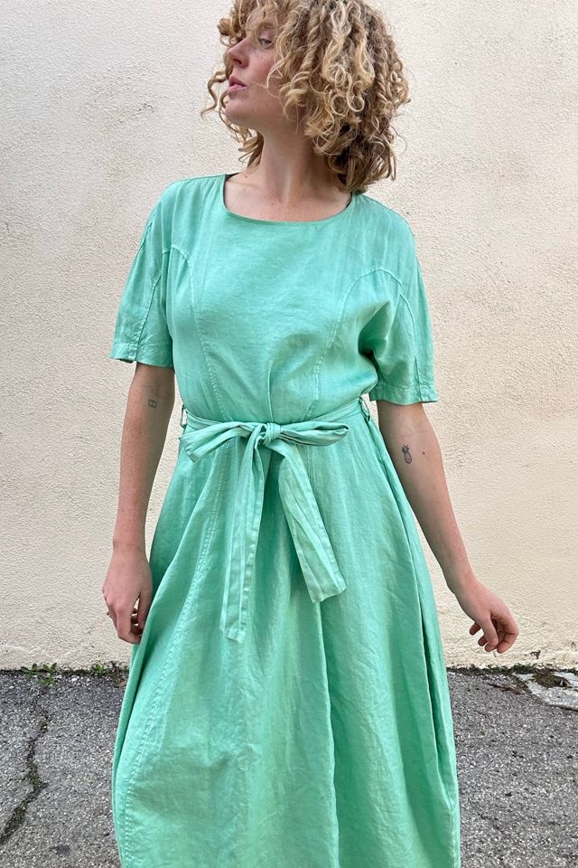 Henrik Vibskov Again Dress in Jade Green Selected by The Curatorial Dept. #1