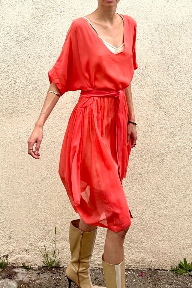 Electric Feathers Silk Organza Dress Selected by The Curatorial Dept. #2