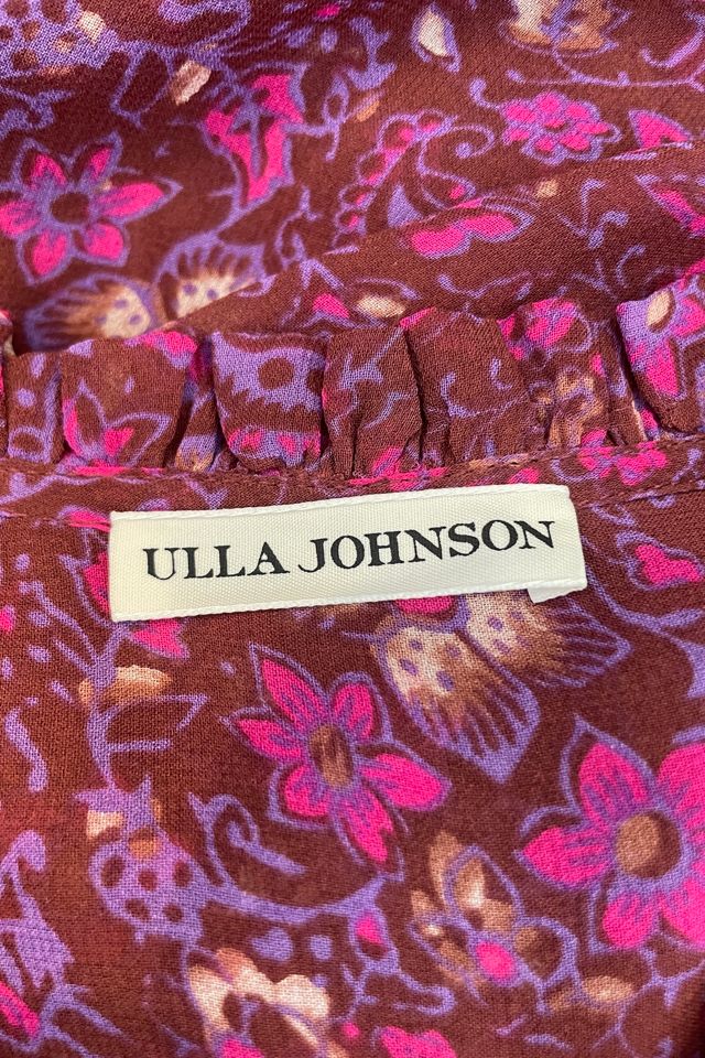 Ulla Johnson Floral Paisley Silk Blouse Selected by The Curatorial Dept. #3