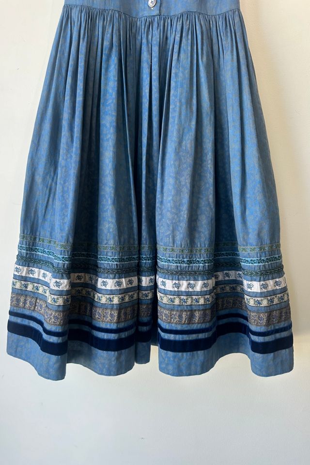 Lena Hoschek Blue Gretl Austrian Dress Selected by The Curatorial Dept. #1