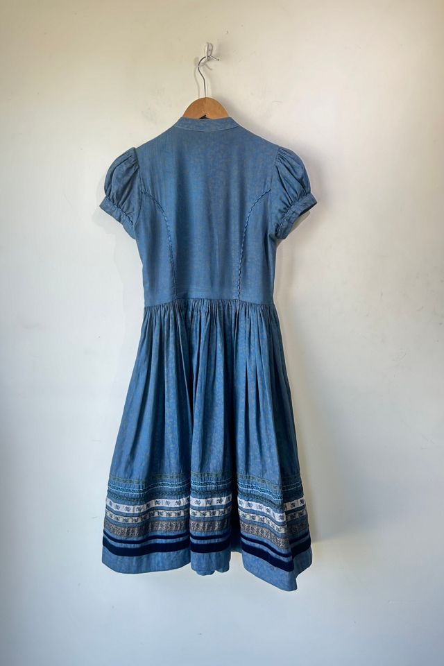 Lena Hoschek Blue Gretl Austrian Dress Selected by The Curatorial Dept. #2