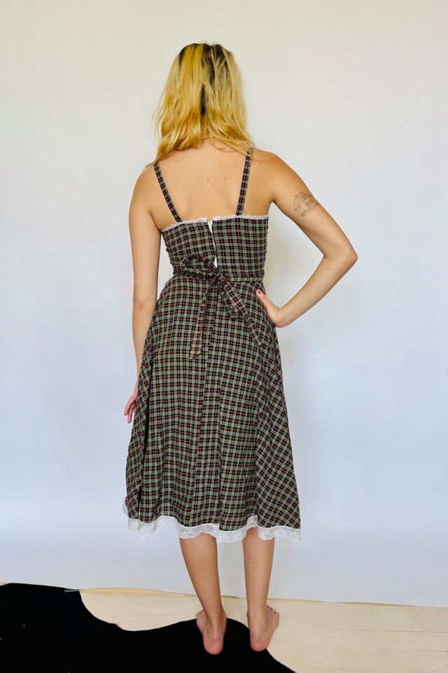 Vintage Plaid Cosset Gunne Sax  Dress Selected by Atlantic Vintage #3