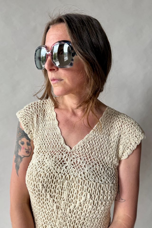 70s Deadstock Oversized Sunglasses Selected by Wax Plant #1