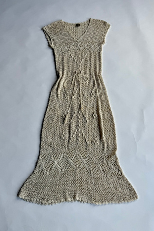 70s Crochet Dress Selected by Wax Plant