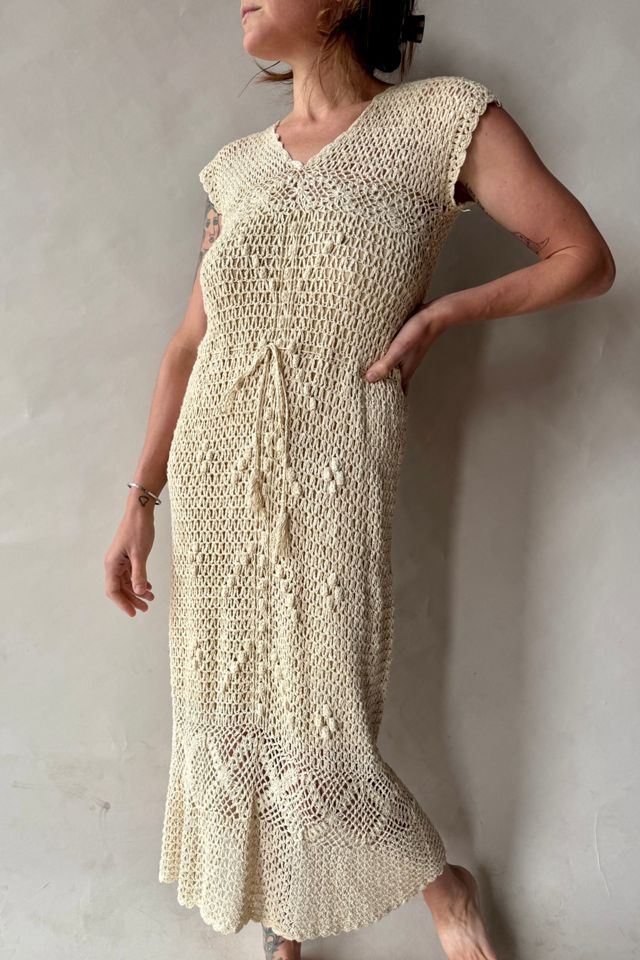 70s Crochet Dress Selected by Wax Plant #3