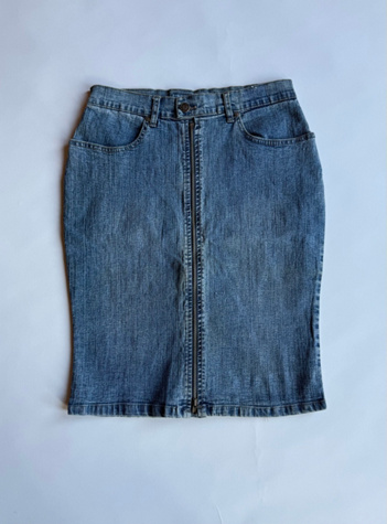 格安saleスタート ボ 90s Denim People Free | Plant Wax by Selected Skirt Up Zip スカート