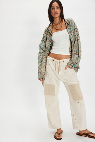 Magnolia Pearl Patchwork Adison Workshirt at Free People