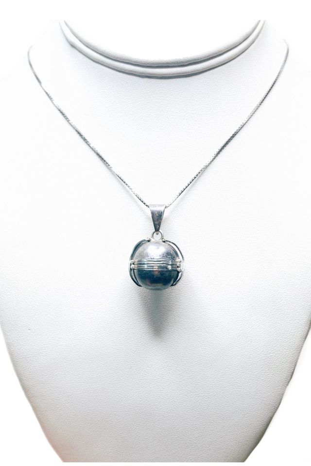 ☆ENGBROX☆ silver925 ariel ribbon necklace EBNL24065SV 925 Sterling Silver Diamond Starburst Pendant Necklace
