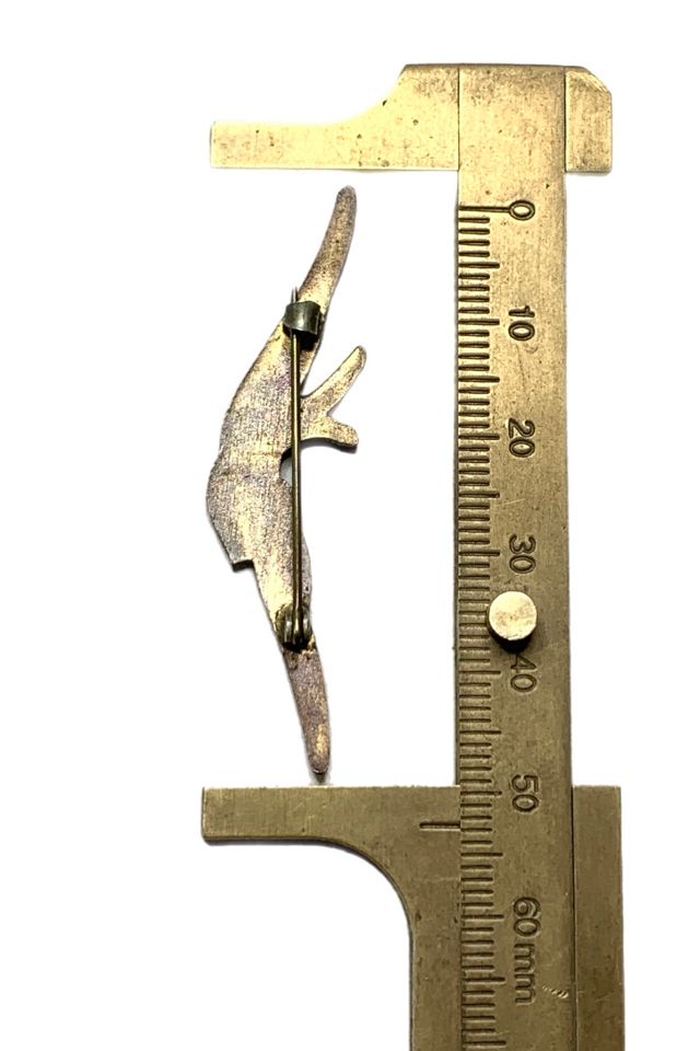 Art Deco Enamel Bluebird Brooch Selected by Lux Revival #2