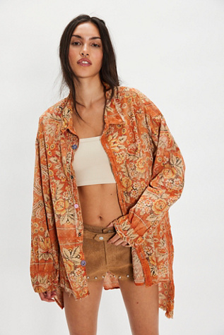 Magnolia Pearl Sunfaded Adison Workshirt at Free People