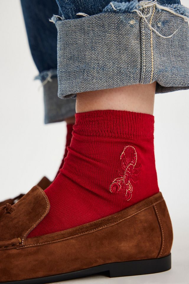 Maria La Rosa Zodiac Socks #1