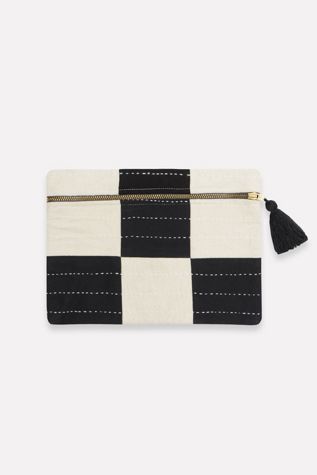 Anchal Checkered Pouch
