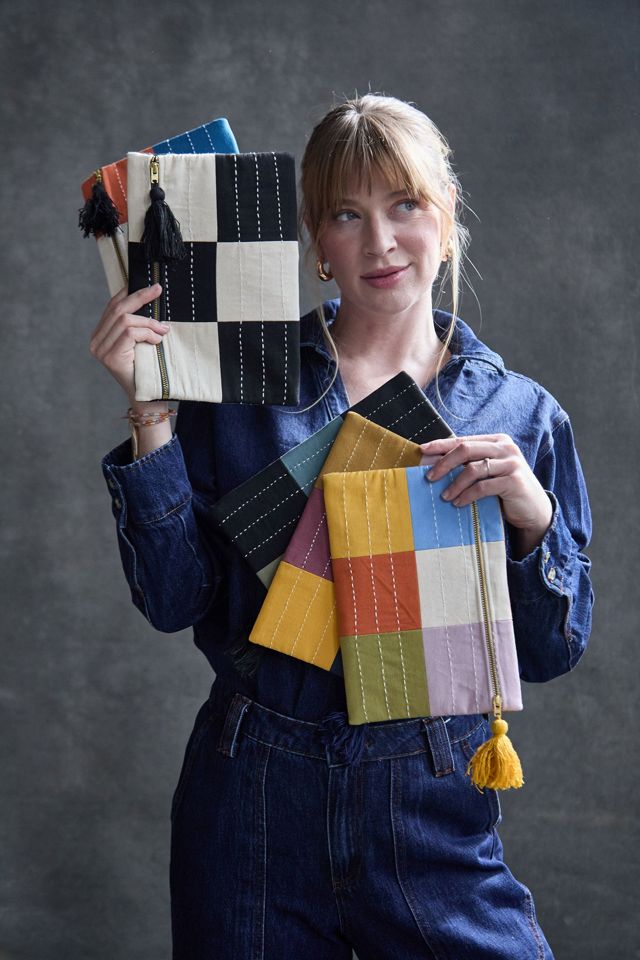 Anchal Checkered Pouch #3