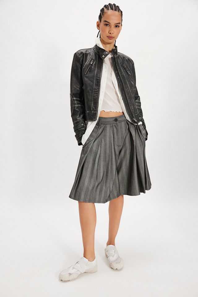 We The Free Jesse Vegan Leather Moto Jacket #5