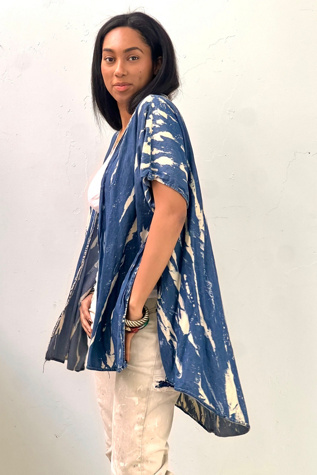 Vintage Indigo Cover Up Selected by Anna Corinna