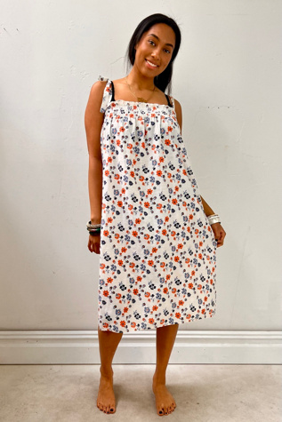 Vintage Smocked Strappy Dress  Selected by Anna Corinna