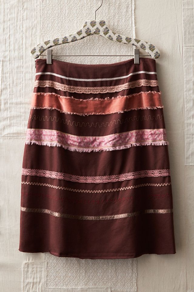 FP MART: Vintage: The Originals Assorted Trim Midi Skirt #1