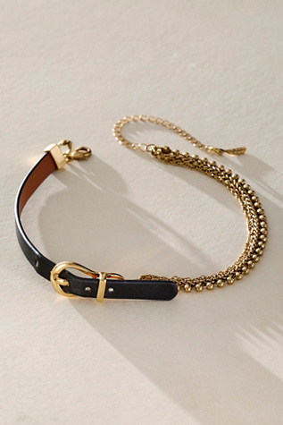 Sally Belt Closure Necklace