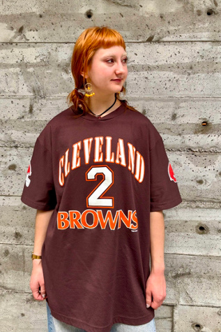 Vintage Cleveland Browns Tim Couch Football Jersey Selected by Nomad Vintage
