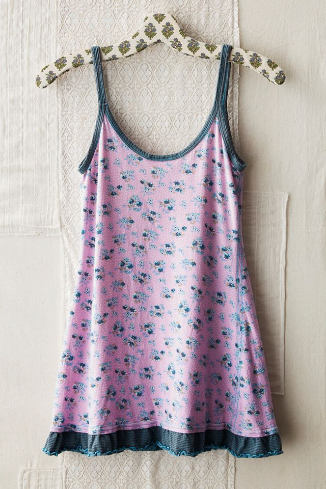 FP MART: Vintage: The Originals Floral Ruffled Tank Mini Dress #1