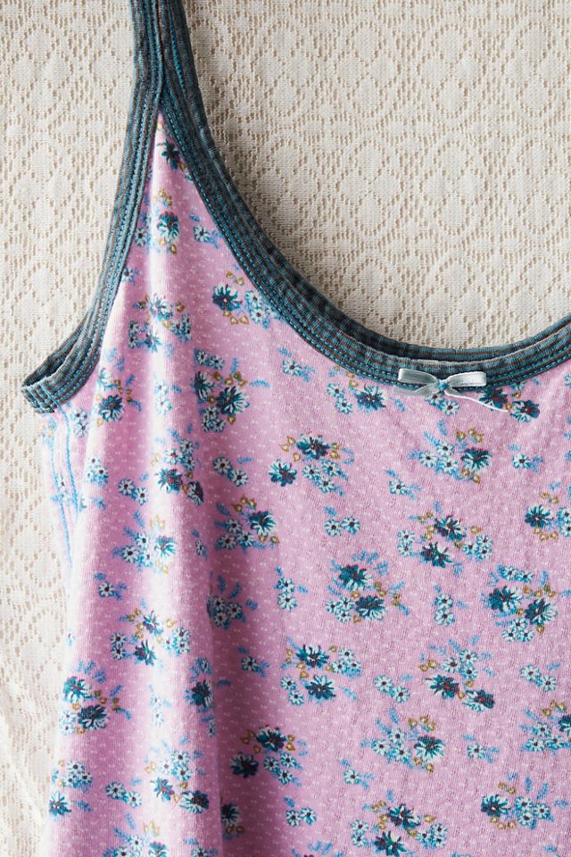 FP MART: Vintage: The Originals Floral Ruffled Tank Mini Dress #2