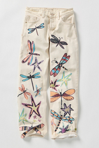 We The Free Tennessee Low-Rise Illusions Boyfriend Jeans at Free People, Size: 31