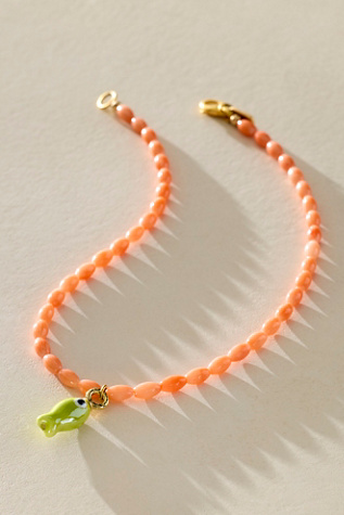 Logan Tay Beaded Fish Necklace product page