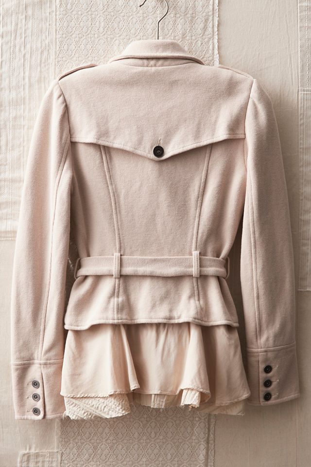 FP MART: Vintage: The Originals Knit Button-Down Military Jacket #1