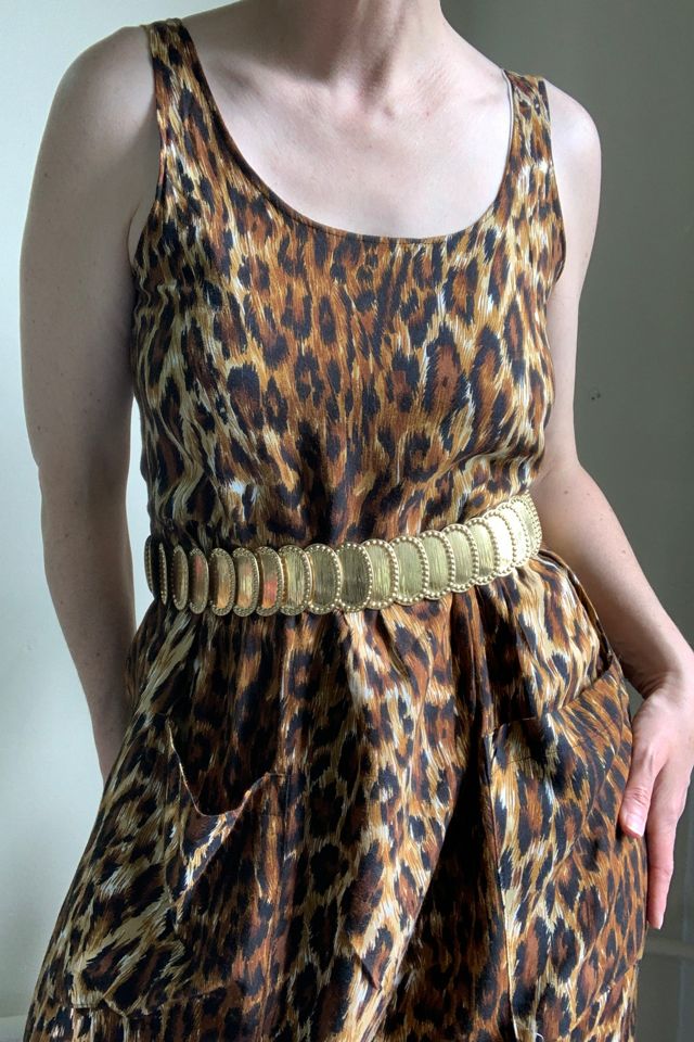 Vintage Gold Medallion Stretch Belt Selected by SharpLilTeeth #1